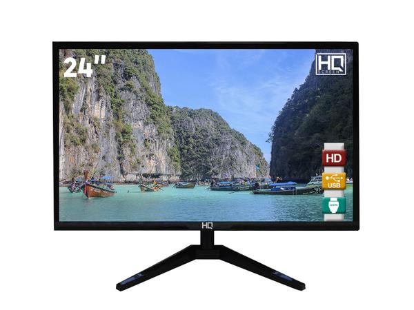 Monitor LED 24" Full HD HDMI HQ 75HZ 24HQ-LED