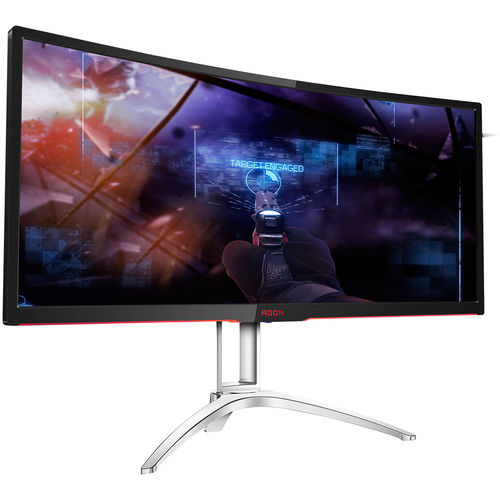 Tudo sobre 'Monitor LED 35" Gamer AOC Agon Ultrawide Curvo Nvidia GSync'