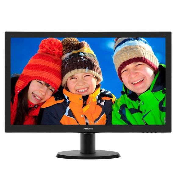 Monitor LED 23.6" Widescreen Full HD Conexão HDMI Philips - 243V5QHABA
