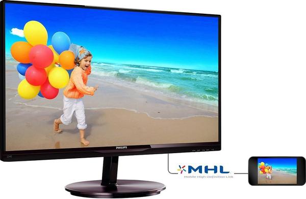 Monitor 23" LED/IPS Philips - Multimidia - HDMI - MHL - Philips