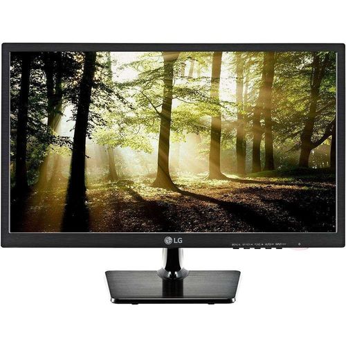 Monitor LG LED 19,5" HD D-SUB/VESA 20M37AA Preto