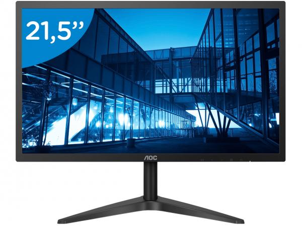 Tudo sobre 'Monitor para PC Full HD AOC LED Widescreen 21,5” - B1 22B1H'