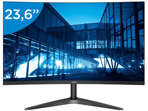 Monitor para PC Full HD AOC LED Widescreen 23,6” - B1 24B1H
