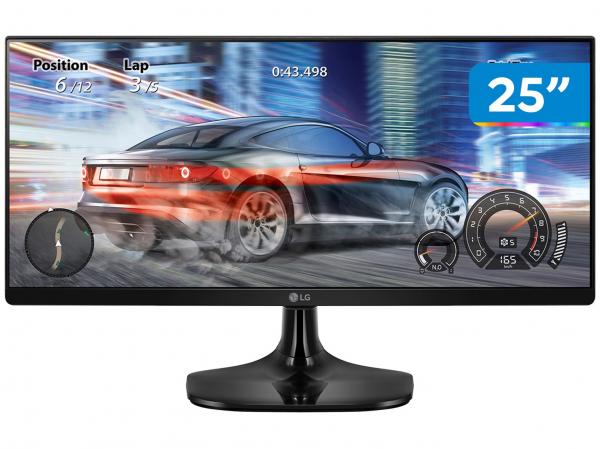 Monitor para PC Full HD LG LED UltraWide IPS 25” - 25UM58