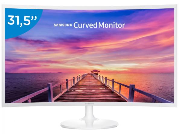 Monitor para PC Full HD Samsung LED Curvo - Widescreen 31,5” LC32F391