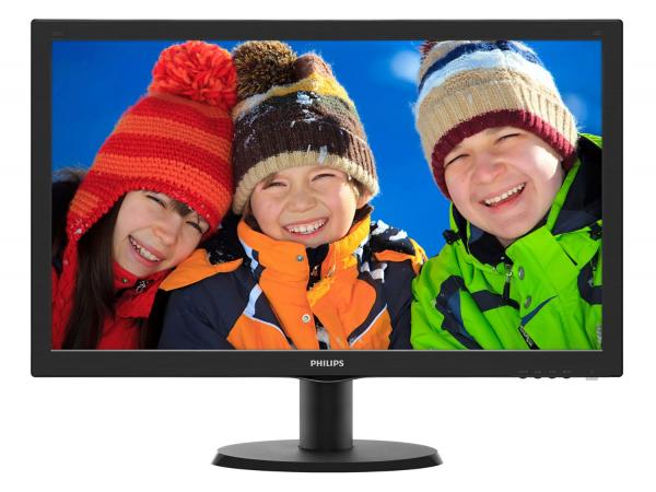 Monitor Philips Tela LCD 23,6” Full HD - Widescreen V 243V5QHAB