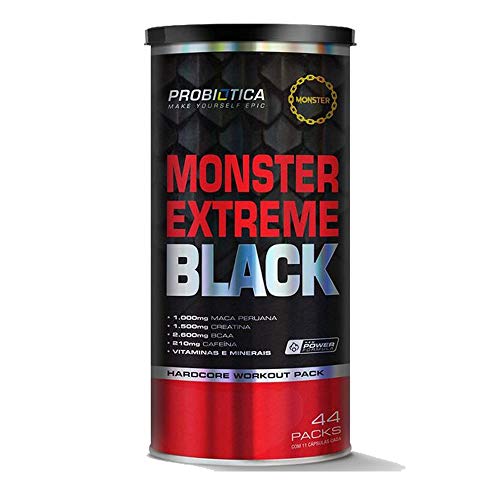 Monster Extreme Black (44 Packs) - 44 PACKS - PROBIÓTICA