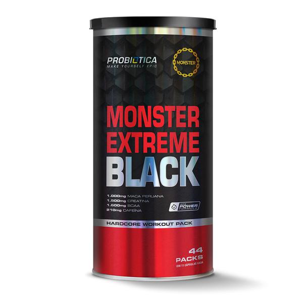 Monster Extreme Black - 44 Packs - Probiotica