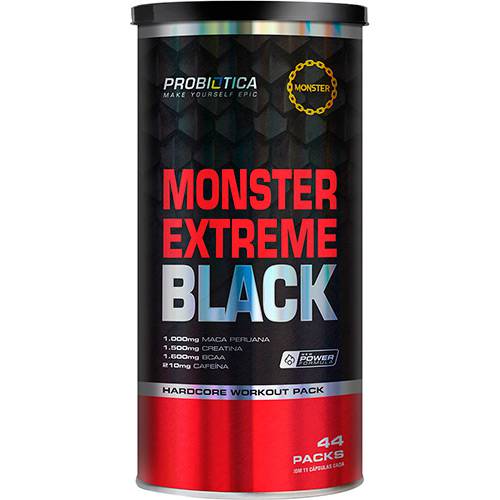 Tudo sobre 'Monster Extreme Black (44 Packs)'