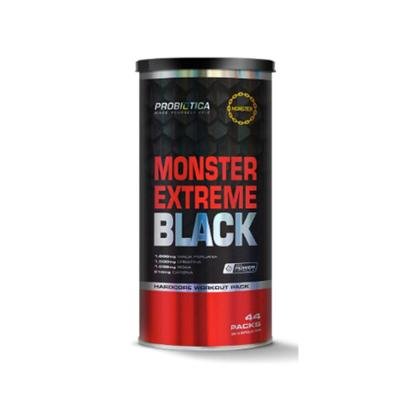 Monster Extreme Black Hipercalórico 44 Packs - Probiótica