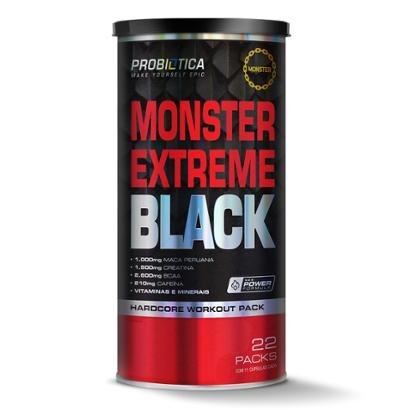 Monster Extreme Black 22 PAcks - Probiotica