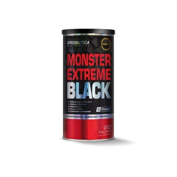 Monster Extreme Black 22 Packs - Probiótica