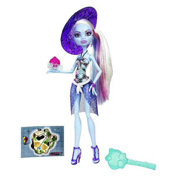 Monster High Boneca Abbey Bominable Praia - Mattel - Monster High