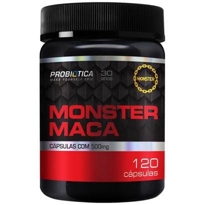Monster Maca 120 Cápsulas - Probiotica