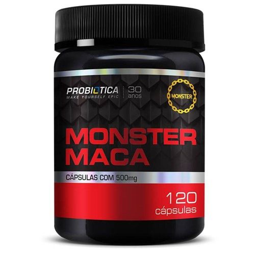 Monster Maca Peruana 120 Caps - Probiótica