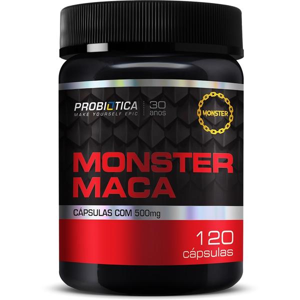 Monster Maca - Probiótica - (120 Caps)