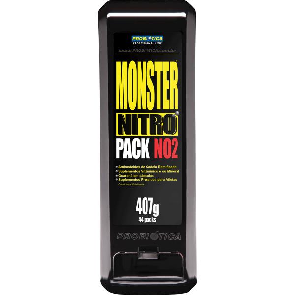 Monster Nitro Pack NO2 44 Packs - Probiótica