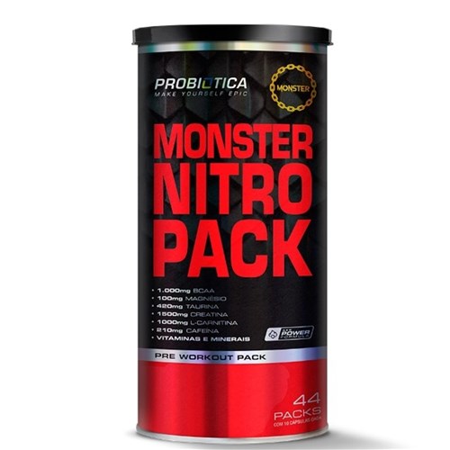 Monster Nitro Pack No2 44 Packs - Probiotica