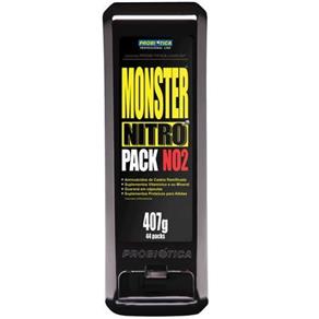 Monster Nitro Pack NO2 - 44 Packs - Probiótica