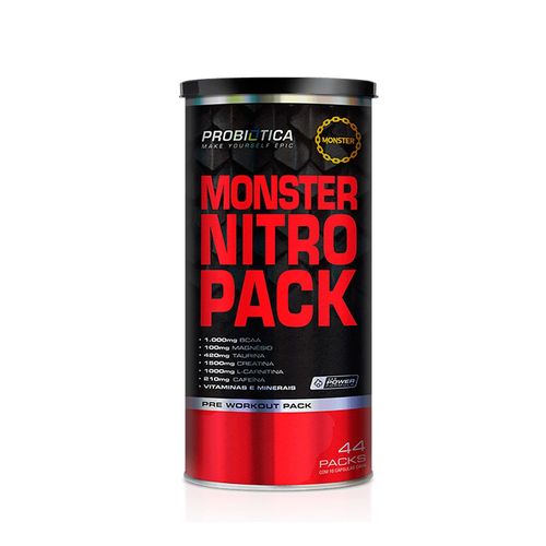 Monster Nitro Pack Probiótica 44 Packs