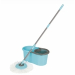 Mop Esfregão C/balde E Escorredor Limpeza Prática - Mor