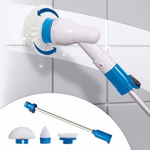 Mop Esfregão Limpeza Prática Power Scrub Scrubber 360 Uitech