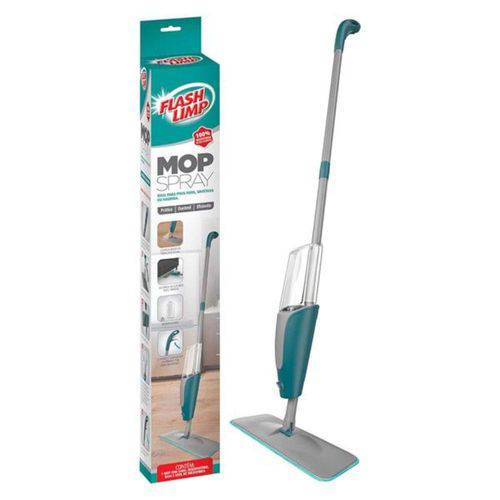 Tudo sobre 'Mop Spray Flash Limp Mop7800 Cinza e Verde'