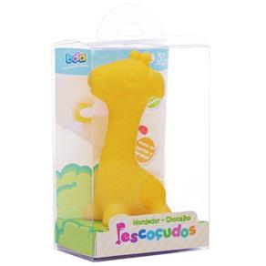 Mordedor e Chocalho BDA Pescoçudos Girafa Amarela Toyster