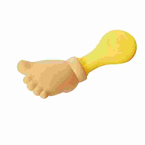 Mordedor e Chocalho Pezinho Colors Amarelo 2288 Toyster