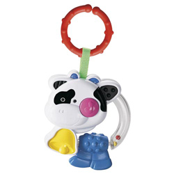 Mordedor Musical Link-a-Doos Vaquinha - Fisher Price