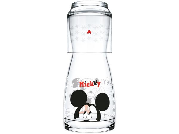 Moringa de Vidro 500ml com Copo Nadir - Disney Mickey