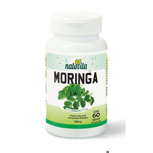 Tudo sobre 'Moringa Oleifera 60 Cápsulas de 500mg Natuvita'