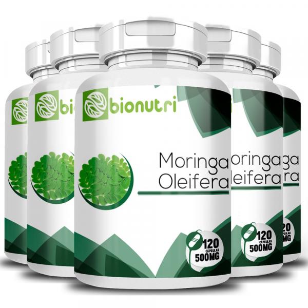 Moringa Oleifera Acácia Branca Original 5x 500mg 120 Cápsulas Bionutri