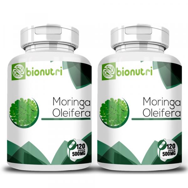 Moringa Oleifera Acácia Branca Original 2x 500mg 120 Cápsulas Bionutri