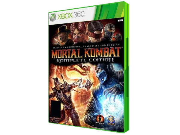 Tudo sobre 'Mortal Kombat Komplete Edition para Xbox 360 - Warner'