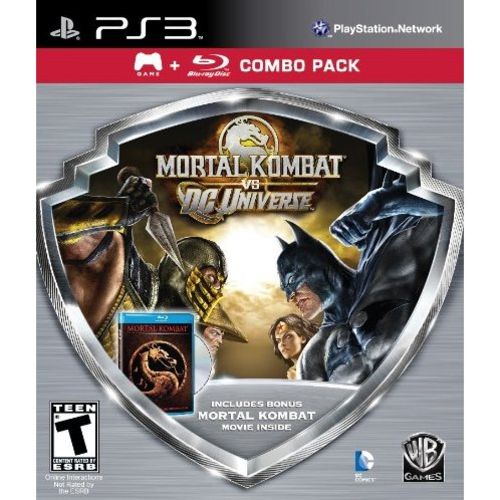 Mortal Kombat Vs Dc Universe + Filme Mortal Kombat - Ps3