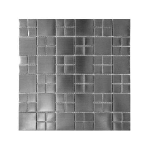 Mosaico de Aço Inox - 48x48 Mm - MM031 - Colormix