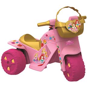Moto Elétrica Bandeirante Princesas Disney 6V – Rosa