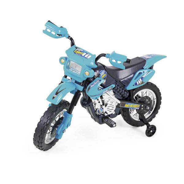 Moto Eletrica INFANT Motocross 6V. AZUL - Homeplay