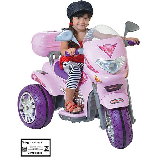 Moto Eletrica Infantil Feminina 12V com Preços Incríveis no Shoptime