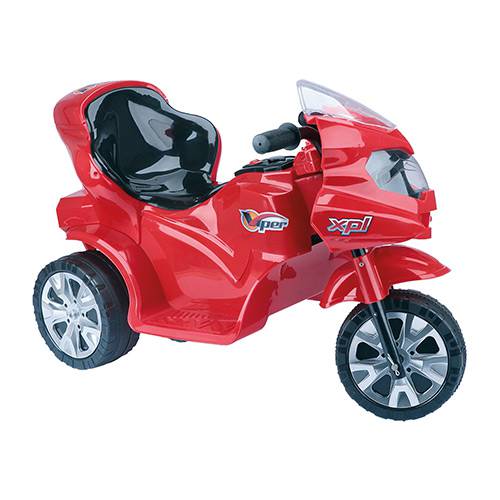 Moto Elétrica Infantil 251 Viper Vermelho 6V - Homeplay