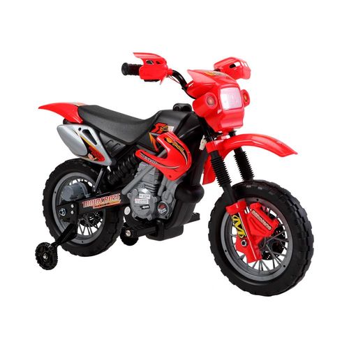 Moto Eletrica Infantil 6v Vermelha - Bel Fix