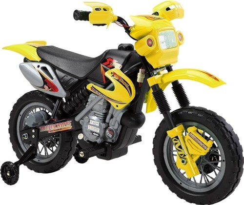 Moto Elétrica Infantil Amarelo Bel Brink