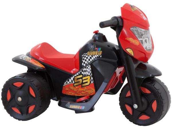 Moto Elétrica Infantil Ban 2 Marchas 6V - Bandeirante