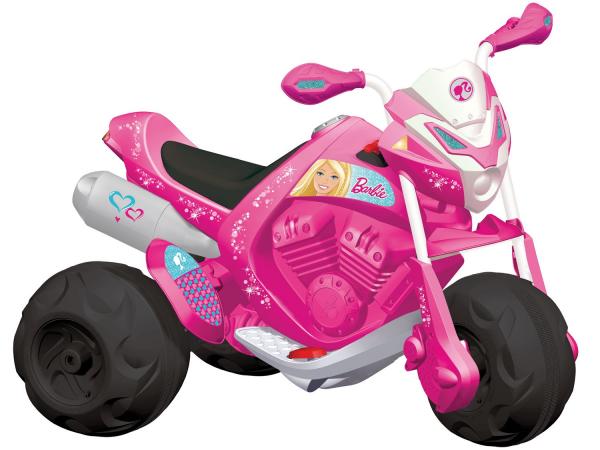 Tudo sobre 'Moto Elétrica Infantil Barbie Moto Trail 2 Marchas - com Som de Motor - Bandeirante'