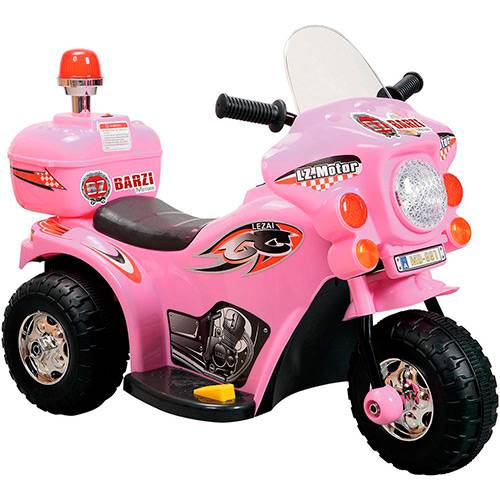 Tudo sobre 'Moto Elétrica Infantil Bz Cycle Rosa 6V - Barzi Motors'