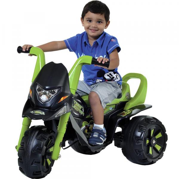 Moto Elétrica Infantil Fox G-Force Teen Hunter Verde Biemme