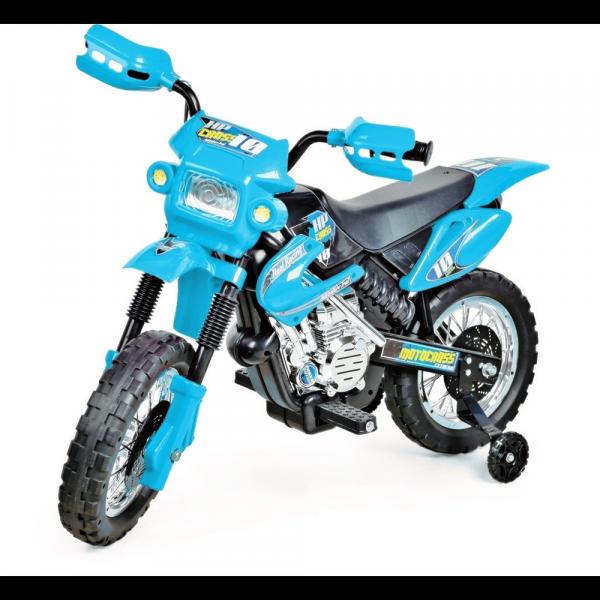 Moto Eletrica Infantil Motocross Azul - Homeplay