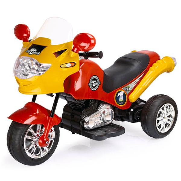 Moto Elétrica Infantil Speed Chopper Vermelha 246 - Homeplay