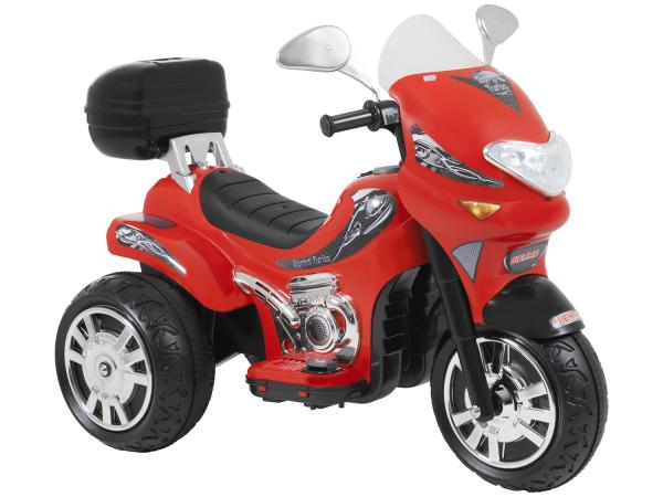 Moto Elétrica Infantil Sprint Turbo Vermelha - 2 Marchas Biemme